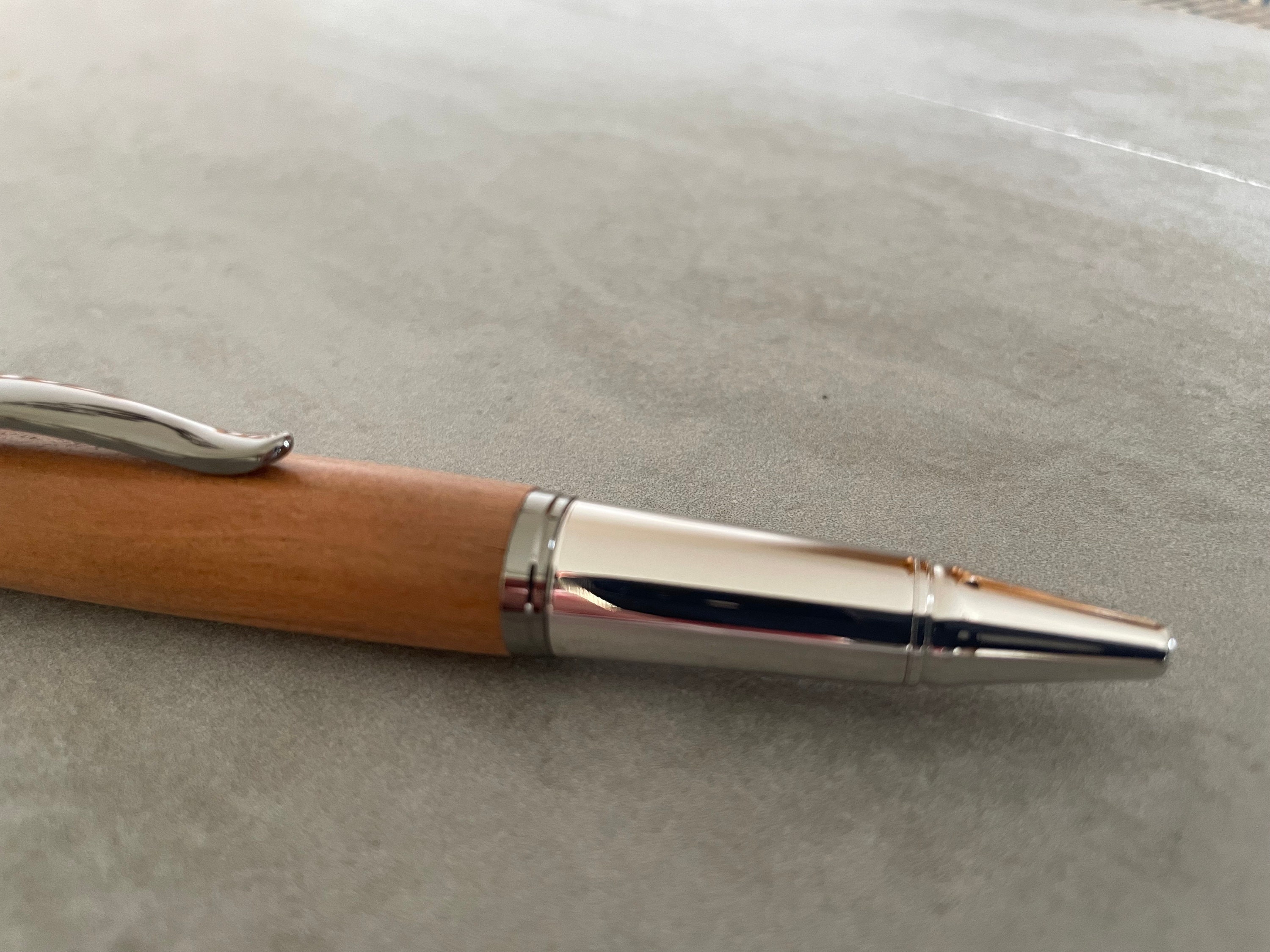 Handmade Ballpoint Pen, Precious Wood Series, Yew