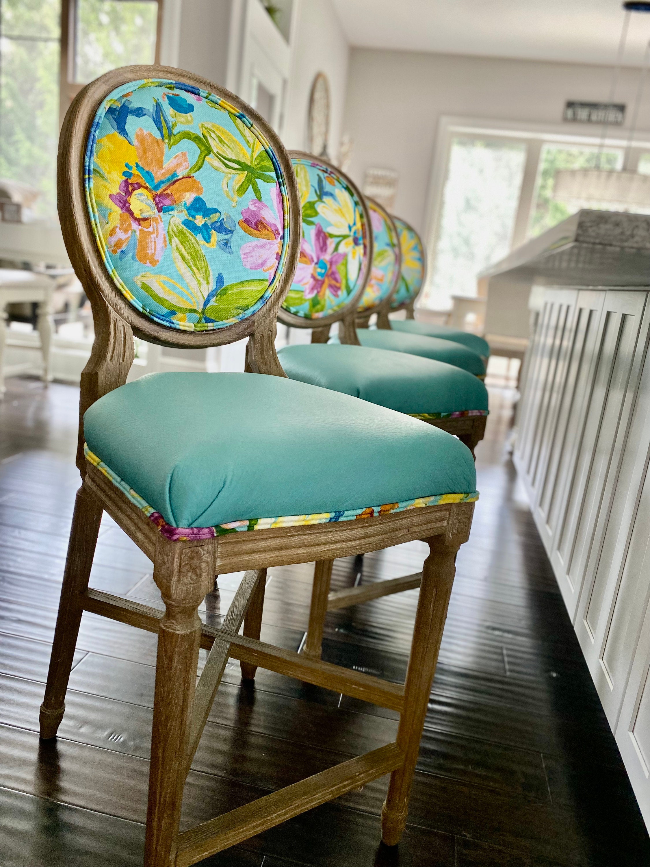 Custom Counter Height Barstools - Etsy