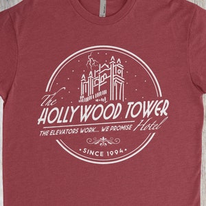 Hollywood Tower of Terror Shirt | Disneyworld Shirt | Hollywood Studios Shirt | Tower Hotel Shirt | Funny Disney Shirt