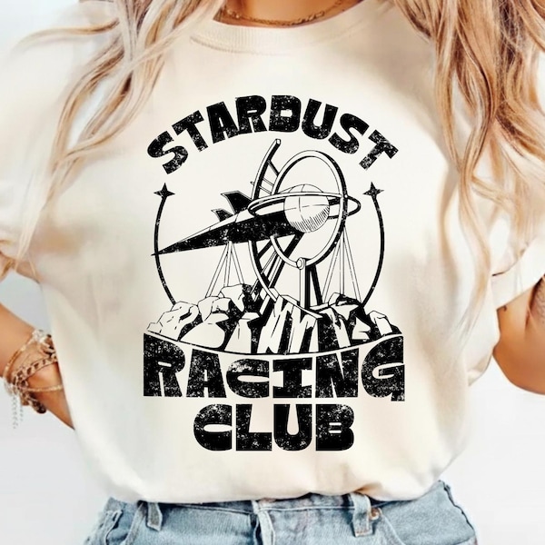 Stardust Racers Graphic Tee | Epic Universe Vacation Shirt