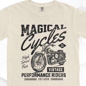 Magical Motorbikes Shirt | Universal Comfort Colors Shirt | Potter Shirts | Magical Gifts | HP Shirt | Wizard School
