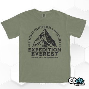 Expedition Everest Shirt | Animal Kingdom Shirt | Disney Ride Shirt | Disney World Shirt afbeelding 3