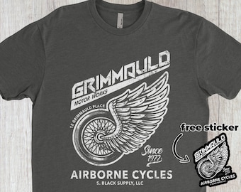 S. Black Grimmauld Motor Works Vintage Shirt | Universal Shirt | Potter Shirts | Magical Gifts | HP Shirt | Wizard School