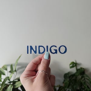 Indigo (RM) Logo Vinyl Sticker