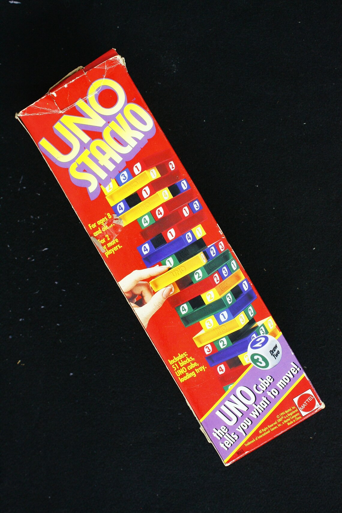 Uno Stacker Game 1994 - Etsy