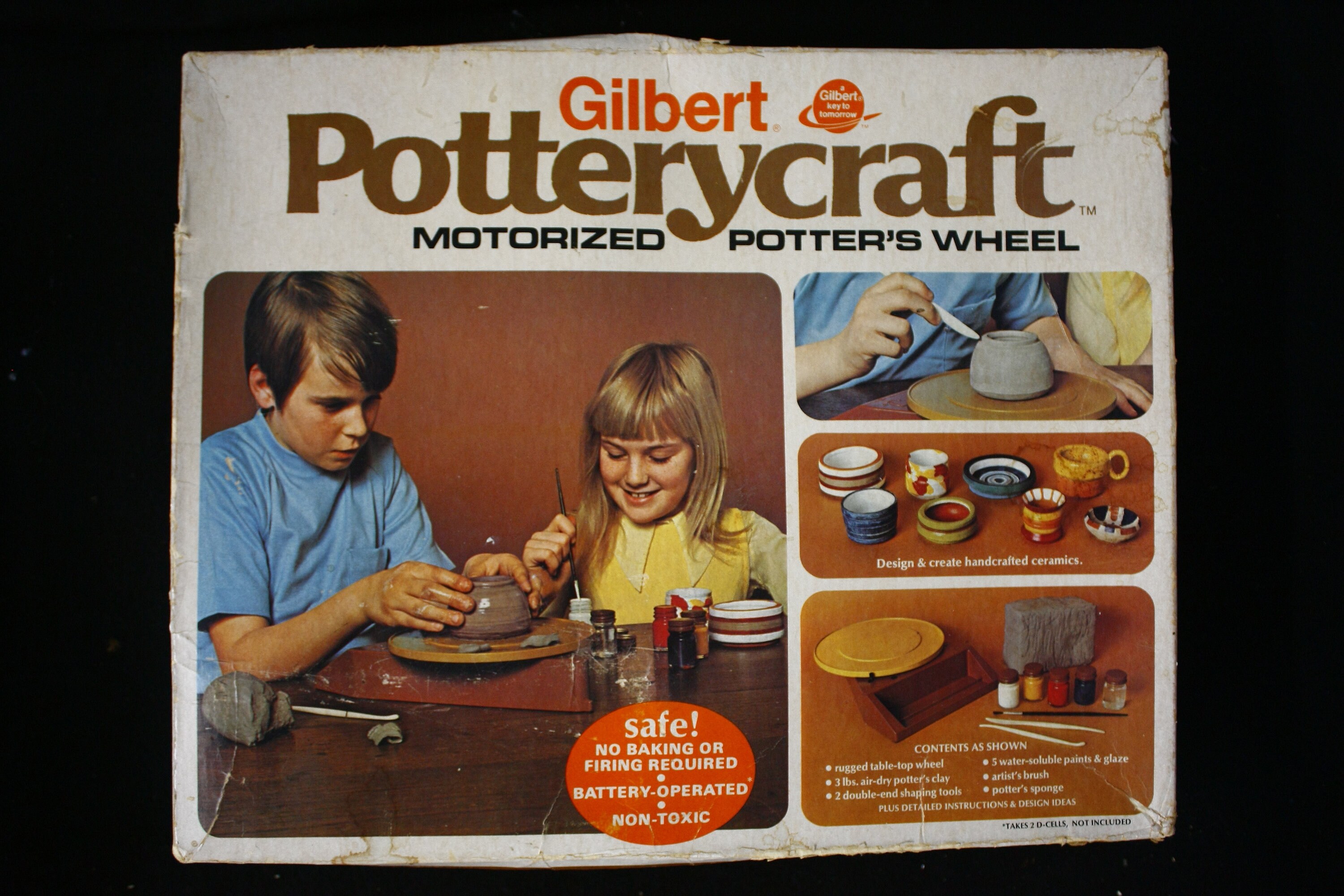 Vintage 1972 Gilbert Pottery Craft Motorized Potters Wheel Etsy