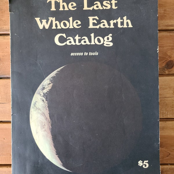 Last Whole Earth Catalogue Etsy