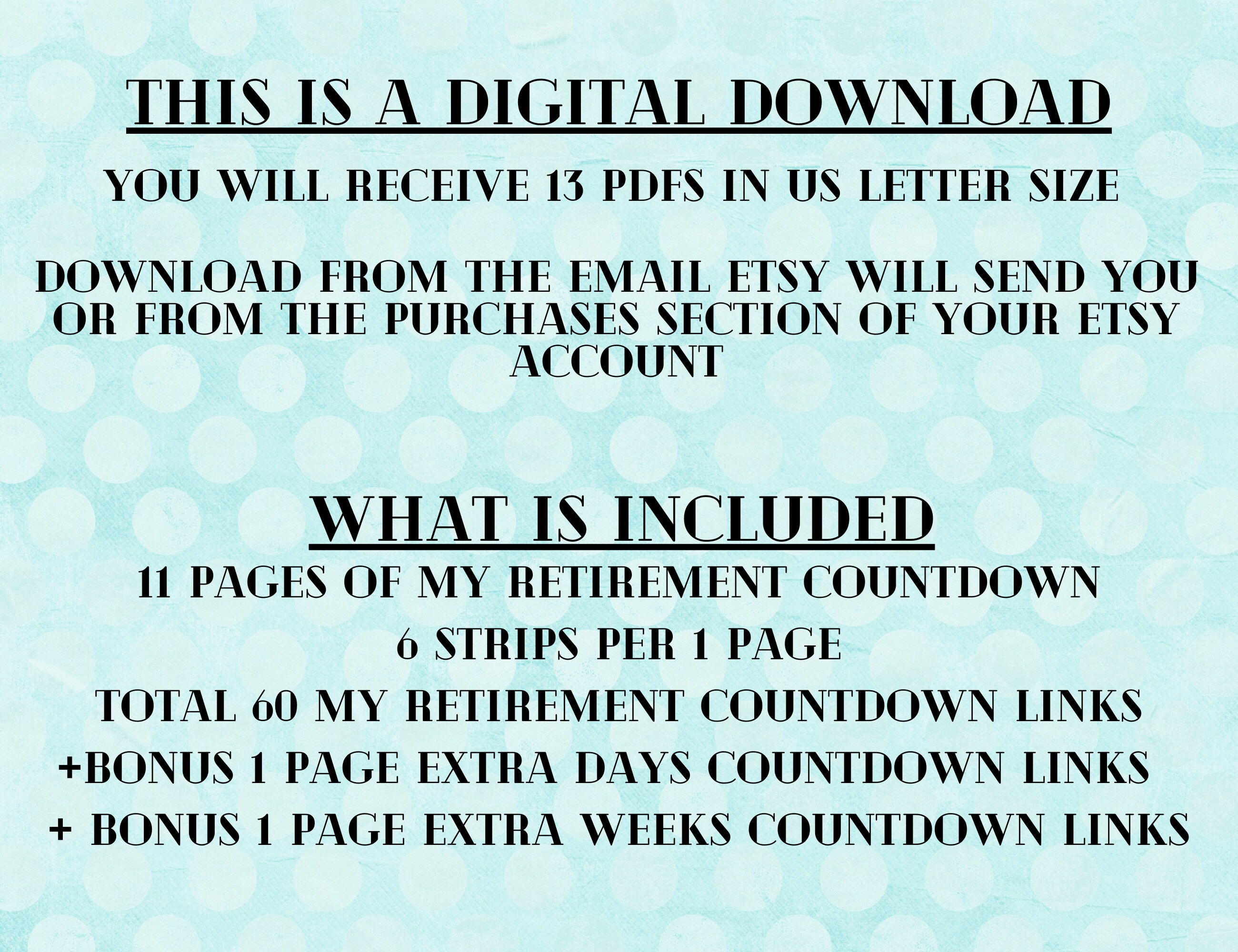 Countdown to Retirement Printable, Days Until Retirement Countdown ...