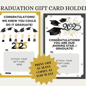 Graduation Gift Card Holder, Money Card, Congratulations Graduation Gift, College Graduation Gift Card, High School Graduation Gift Card