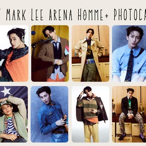 NCT Mark Lee Arena Homme+ Fotokarten