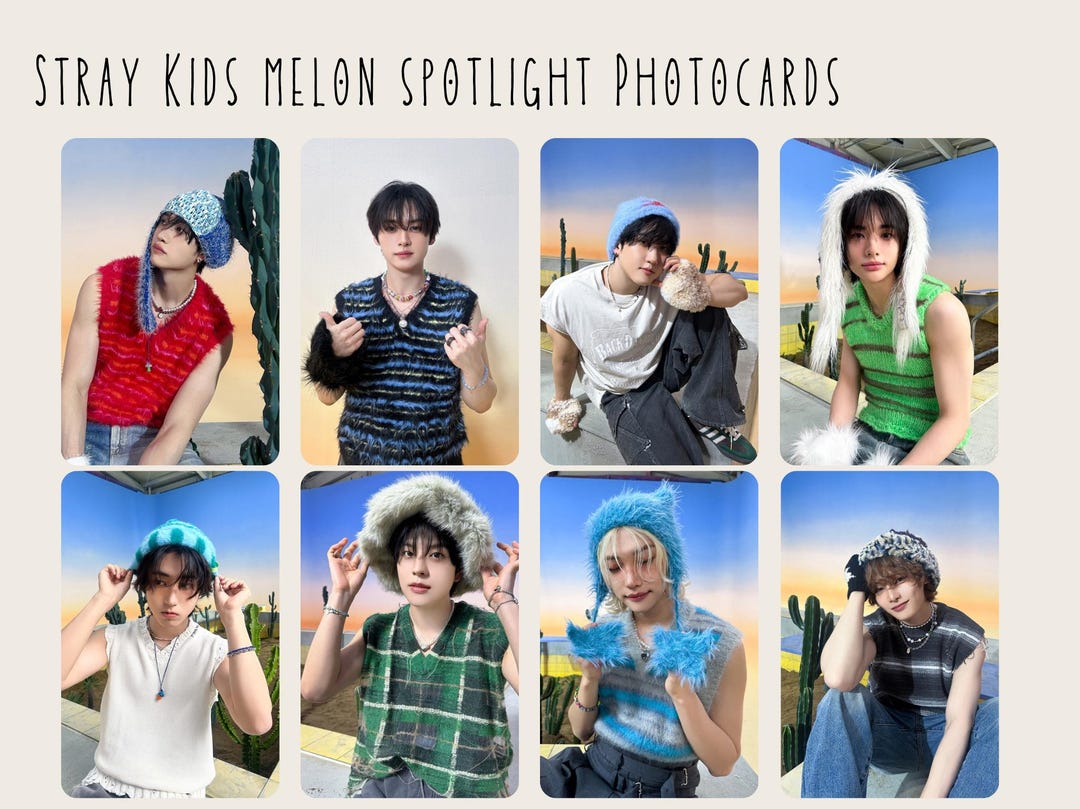 Stray Kids Melon Spotlight 'ATE' Photocards - Etsy Australia