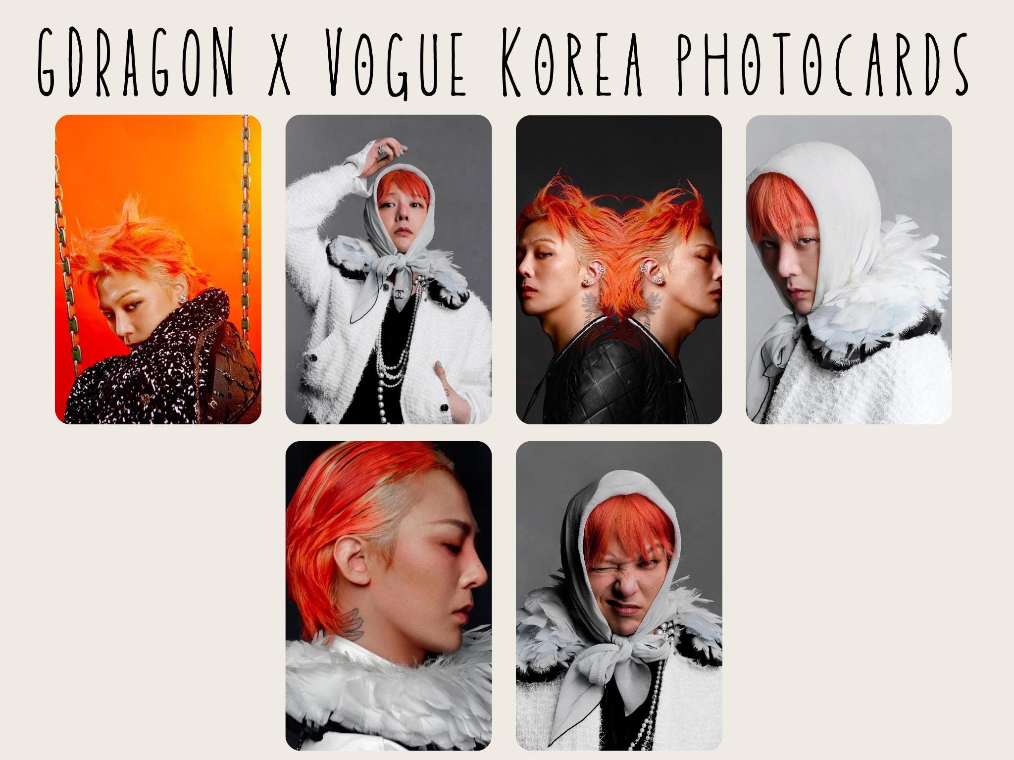 Bigbang Photocard - Etsy
