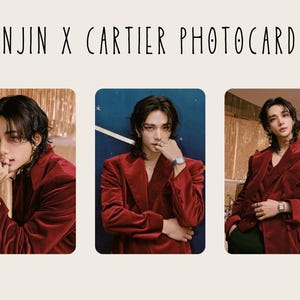 Cartões de fotos Hyunjin Cartier