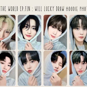ATEEZ - The World EP Fin: Will Lucky Draw Hoodie-fotokaarten