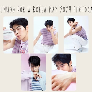 Cha Eunwoo W Korea Mai 2024 Fotokarten