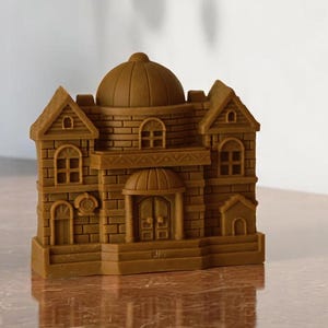 Large Castle House Candle – Handmade Soy Wax Sculpture, Unique Home Decor, Perfect Gift for Christmas, Birthdays, Housewarming candle