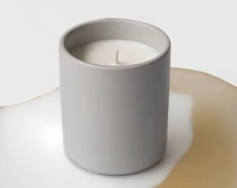 BULK - Custom Scent - Unlabeled 12 PCS - 14 OZ Modern Ceramic Tumbler Candle