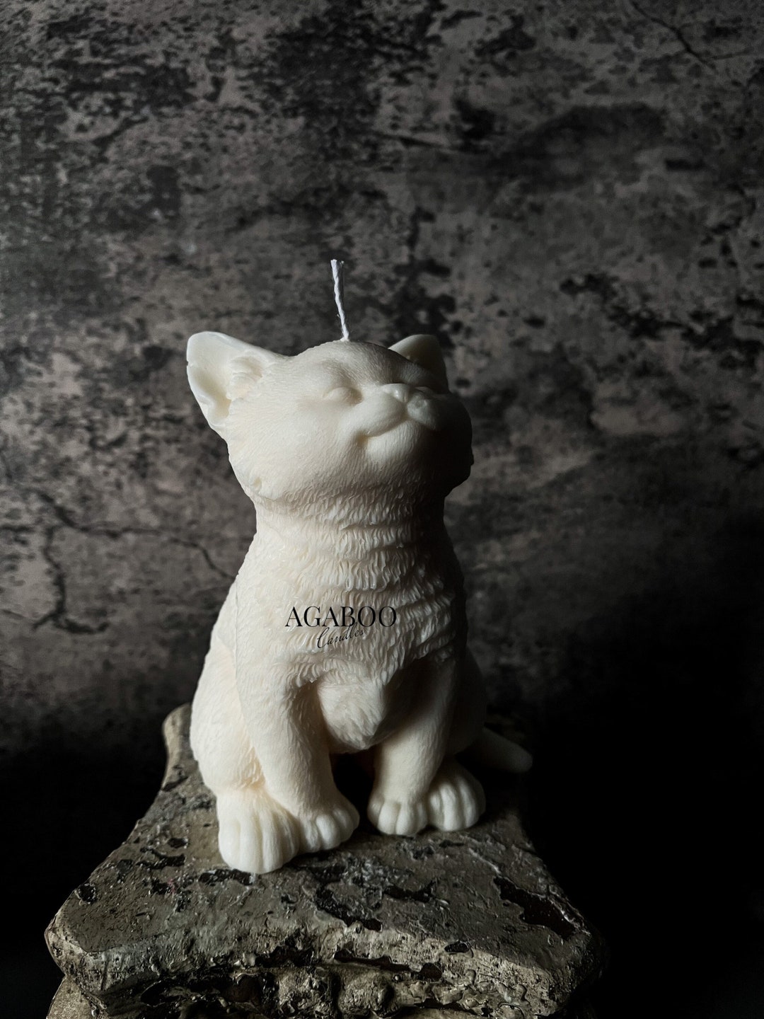 Custom Colors & Scents Cute Cat Candle Animal Candle Cats Lover