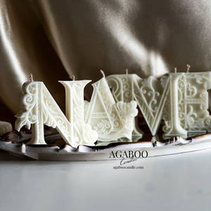 Vela de 26 letras - Juego de velas con letras del alfabeto - Vela con formas - Velas de cumpleaños de la A a la Z - Decoraciones para fiestas infantiles - Velas con iniciales personalizadas