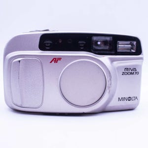 Minolta Riva Zoom 70 35mm Point & Shoot Film Camera
