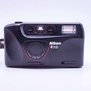 Nikon AF 200 Point & Shoot 35mm Film Camera