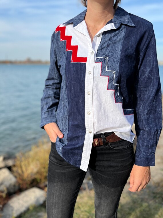 1980s Western Shirt