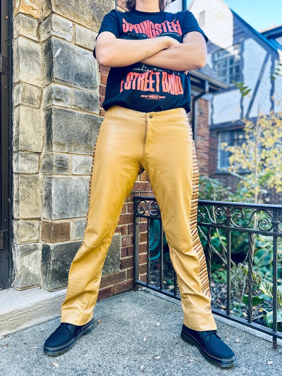 Y2K Leather Pants Gem