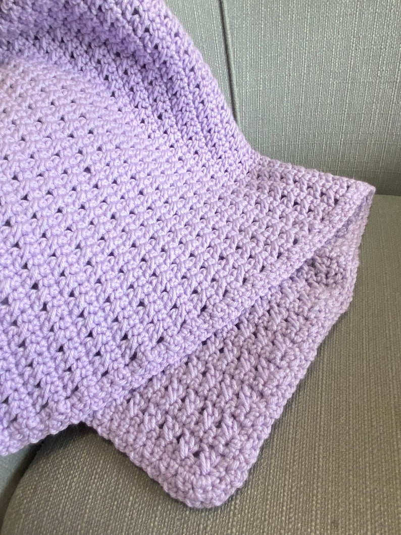 Simple Baby Blanket Ready to Ship Etsy