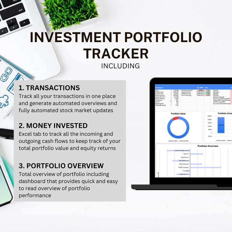 Your Ultimate Investment Portfolio Tracker - Excel Template Available ...