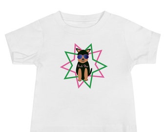 Dog Rock Star Baby Jersey Tee à manches courtes