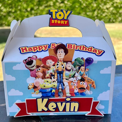 Toy Story Woody Buzz Favor Box Etsy