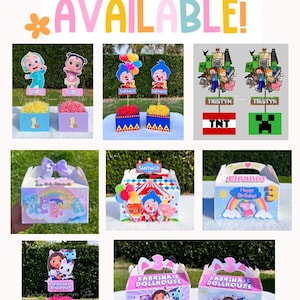 Lilo and Stitch, Lilo & Stitch Centerpieces, Lilo and Stitch birthday, Lilo and Stitch party supplies, Aloha party, Summer party image 9