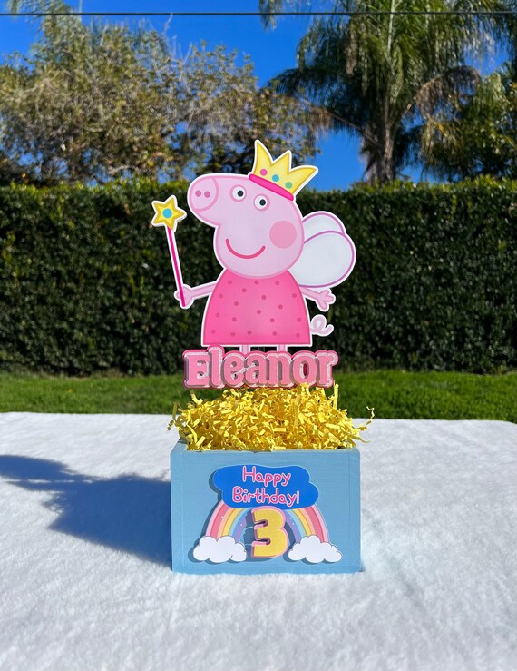 Carte d'anniversaire officielle Peppa Pig You're 3 – Peppa Pig 3 ans :  : Fournitures de bureau