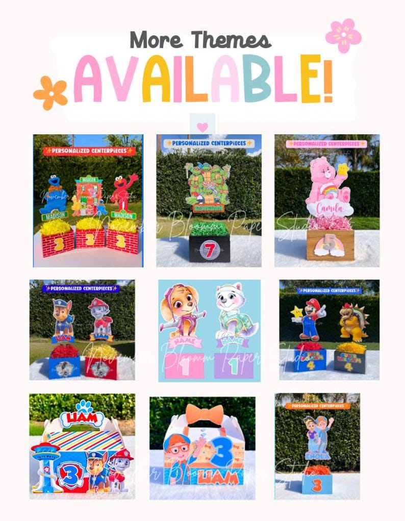 Lilo and Stitch, Lilo & Stitch Centerpieces, Lilo and Stitch birthday, Lilo and Stitch party supplies, Aloha party, Summer party image 8