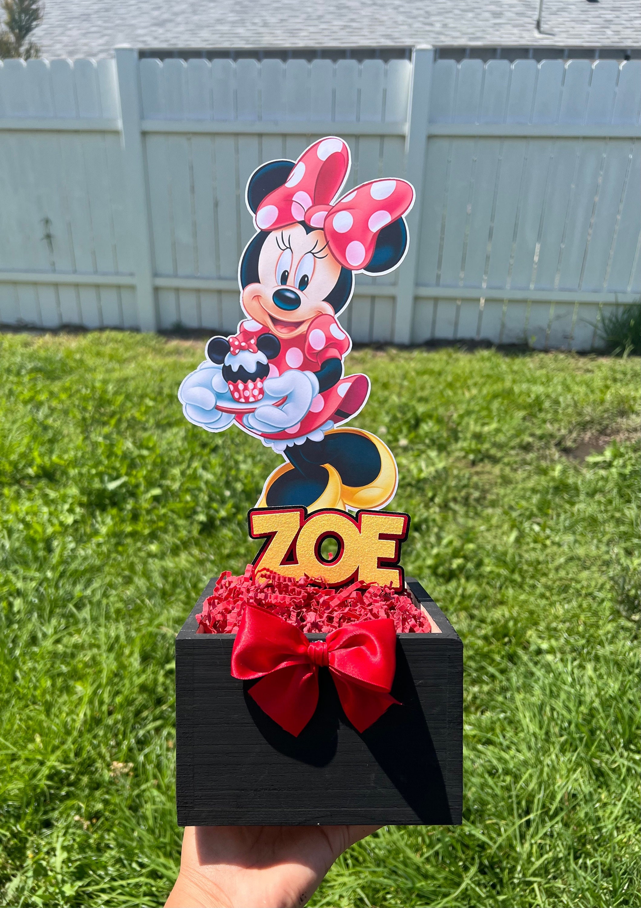 Minnie Mouse Centerpieces Minnie Mouse party supplies Minnie Mouse party favors Minnie Mouse party Minnie mouse