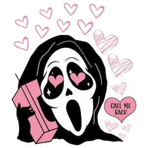 Scream svg, Ghost face svg Scream You Hang up SVG Scream ghost face no you hang up SVG Horror svg Scream Call me svg  ghost face call me svg