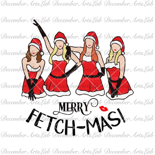 Mean Girls SVG, Mean Girls Christmas Jingle Bell Rock SVG, Fetch Christmas SVG, svg png jpg Cricut Silhouette Cutting Files Christmas svg