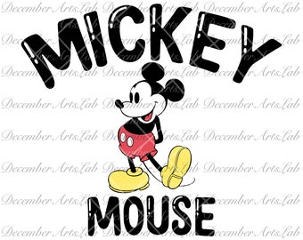 Mickey Mouse SVG Png, anniversaire tshirt svg, Mickey Svg, tête de Mickey svg png, svg silhouette Mickey Mouse, souris svg, voyage en famille nouveau SVG Png