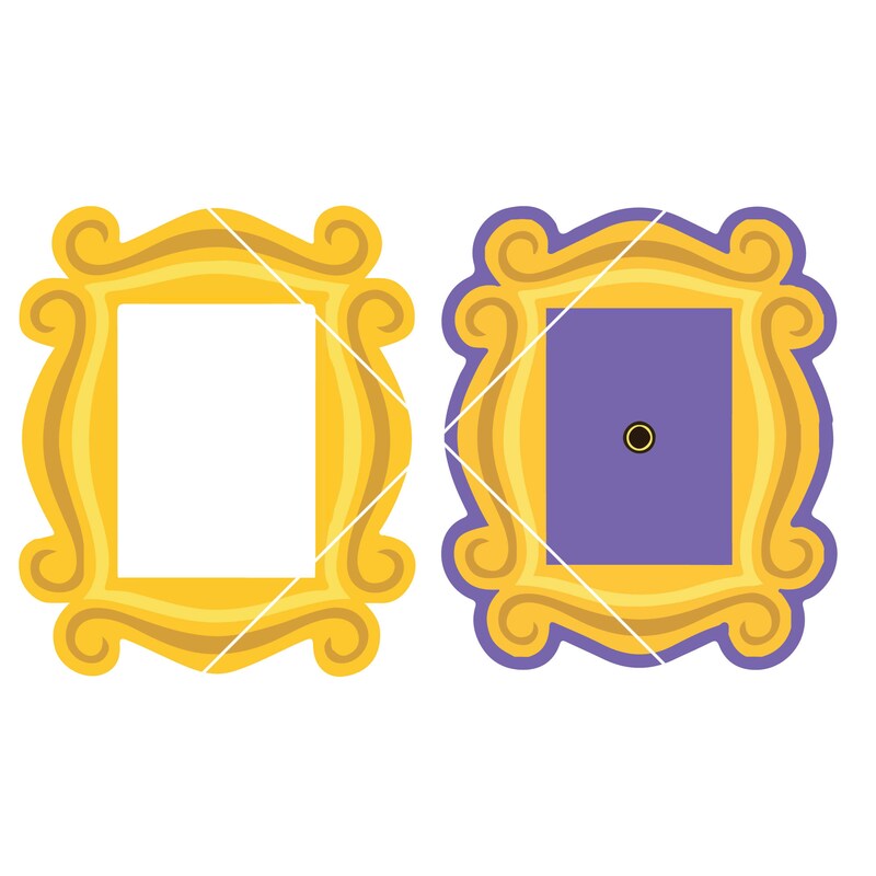 Friends Picture Frame Svg - Etsy