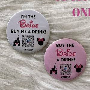 Disney Bachelorette Venmo/Cashapp Button