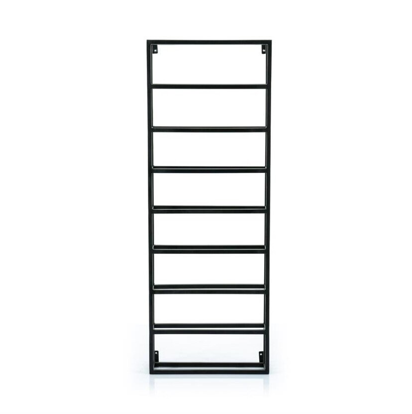 Wall Mount Steel Wine Rack Wine Rack Wall Mounted Steel Wine Etsy