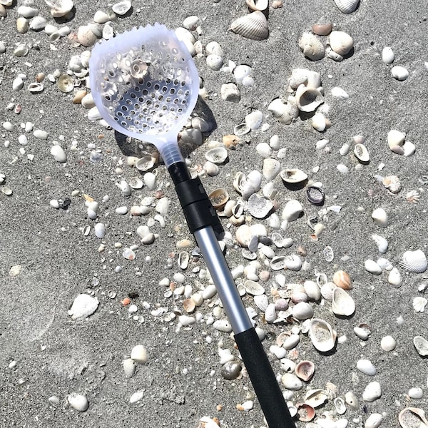 Shell Scoop, Rock Hunt Scoop, Shark Tooth Sifter, Sand Scoop, Rock Hunting, Shark Tooth Hunting, Shark Tooth, Scooper,  Rock Lover Gift