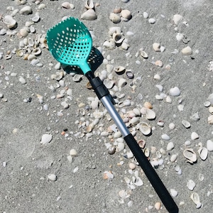 Shell Scoop, Rock Hunt Scoop, Shark Tooth Sifter, Sand Scoop, Rock Hunting, Shark Tooth Hunting, Shark Tooth, Scooper,  Rock Lover Gift