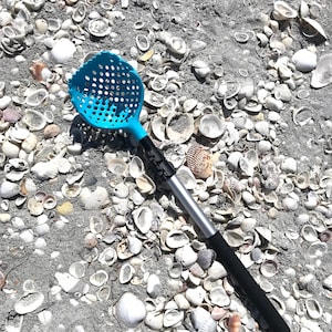 Shell Scoop, Rock Hunt Scoop, Shark Tooth Sifter, Sand Scoop, Rock Hunting, Shark Tooth Hunting, Shark Tooth, Scooper,  Rock Lover Gift
