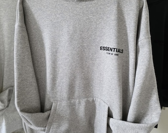 NWT Essential Oversize Hoodie S22 | Premium Everyday Pullover | XXS–XXL | Limo, Dark & Light Oatmeal