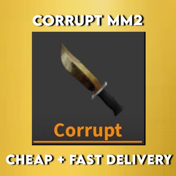 CORRUPT MM2 KNIFE Cheap and Fast Delivery Etsy