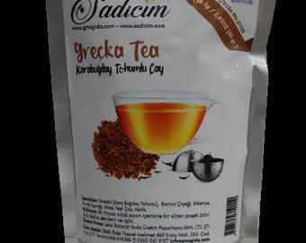 Sadıcım Greçka-Karabuğday Tohumlu Çay ( Grechka-Buckwheat Tea) 80 Gr Süzen Poşet