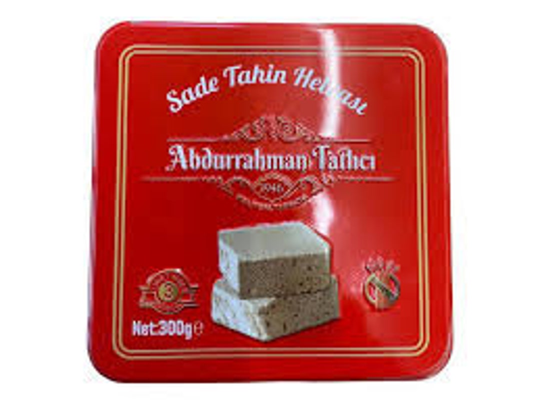 Traditional Turkish Tahini Halva Plain 300 Gr Etsy