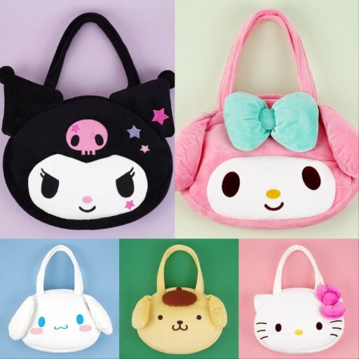 SHOCKTU My Melody Backpack, Cinnamoroll Bag Cute Cartoon School Bag Plush  Shoulder Bag Handbag : Amazon.in: Fashion