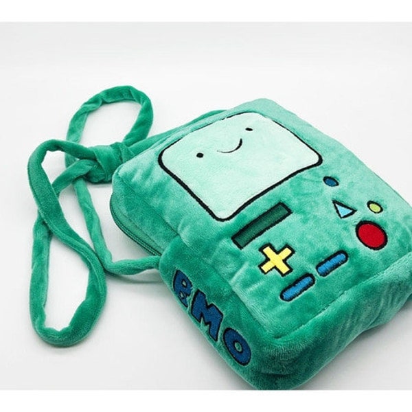 BMO Crossbody Bag, Phone Cross Bag, Adventure Time Official Bag, BMO daily Plush Bag